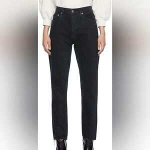 Agolde Jaime Slim-Straight Jeans in colour "Compass"